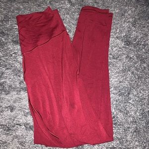 Red Leggings